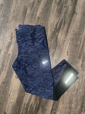 Nike Dri-FIT Blue Athletic Leggings